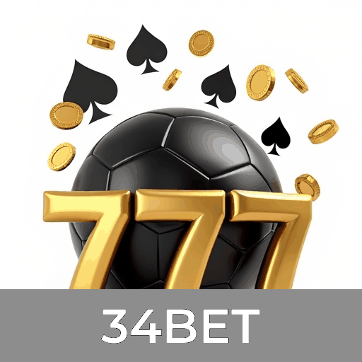 34BET: Slots Gigantes, Mesa Estratégica e Dealer Ao Vivo